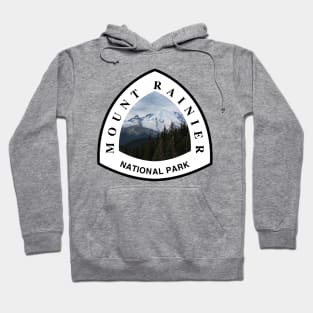 Mount Rainier National Park shield Hoodie